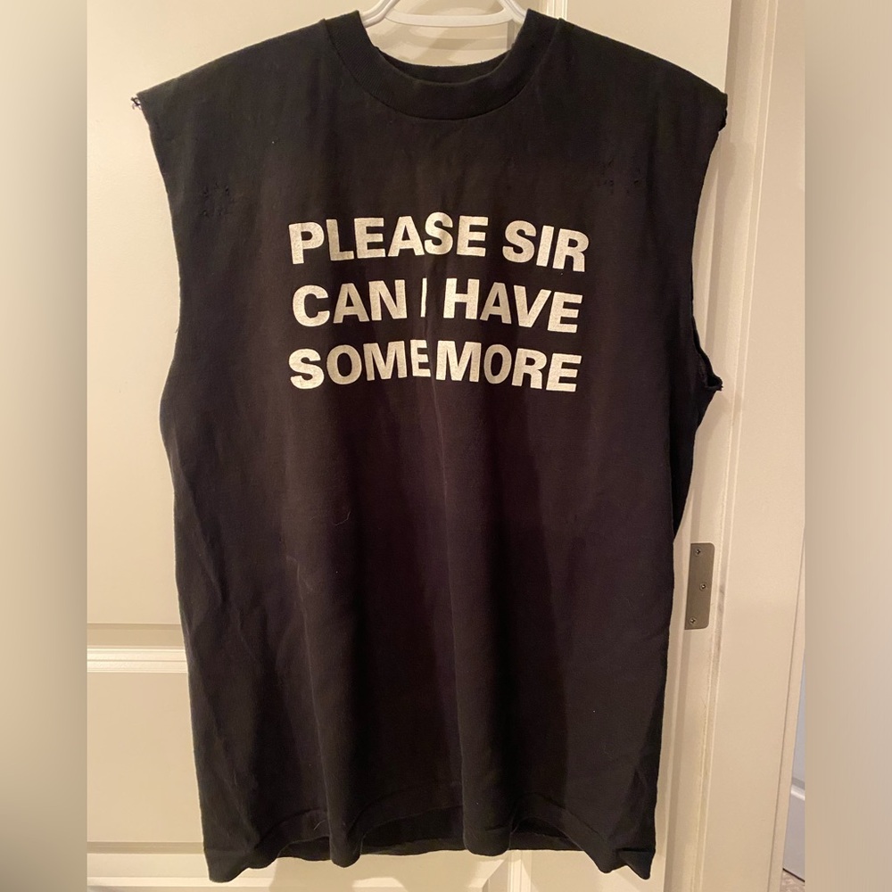 Cotton tank - Size L